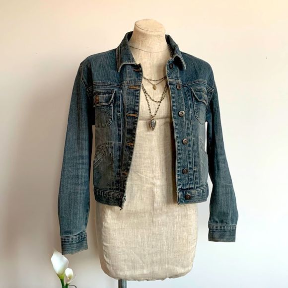 Lee Jackets & Blazers - Lee Jeans Denim Jean Jacket Vintage Wash
